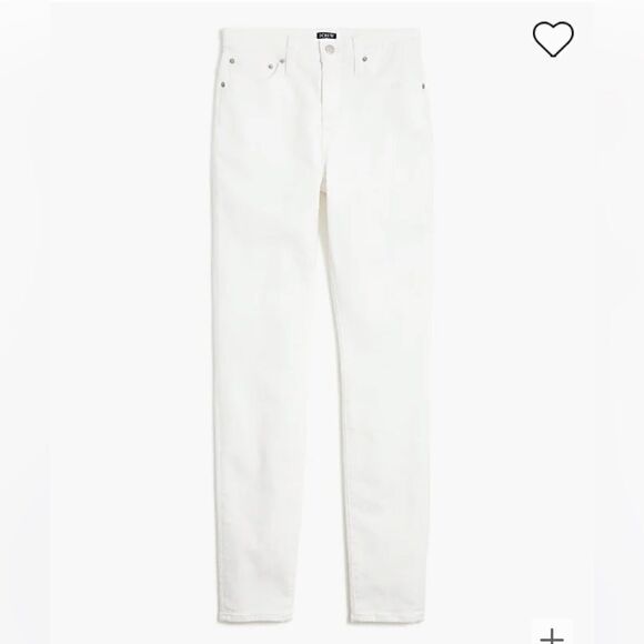 J. Crew Curvy 10" high-rise skinny jean in signature stretch - Picture 1 of 7
